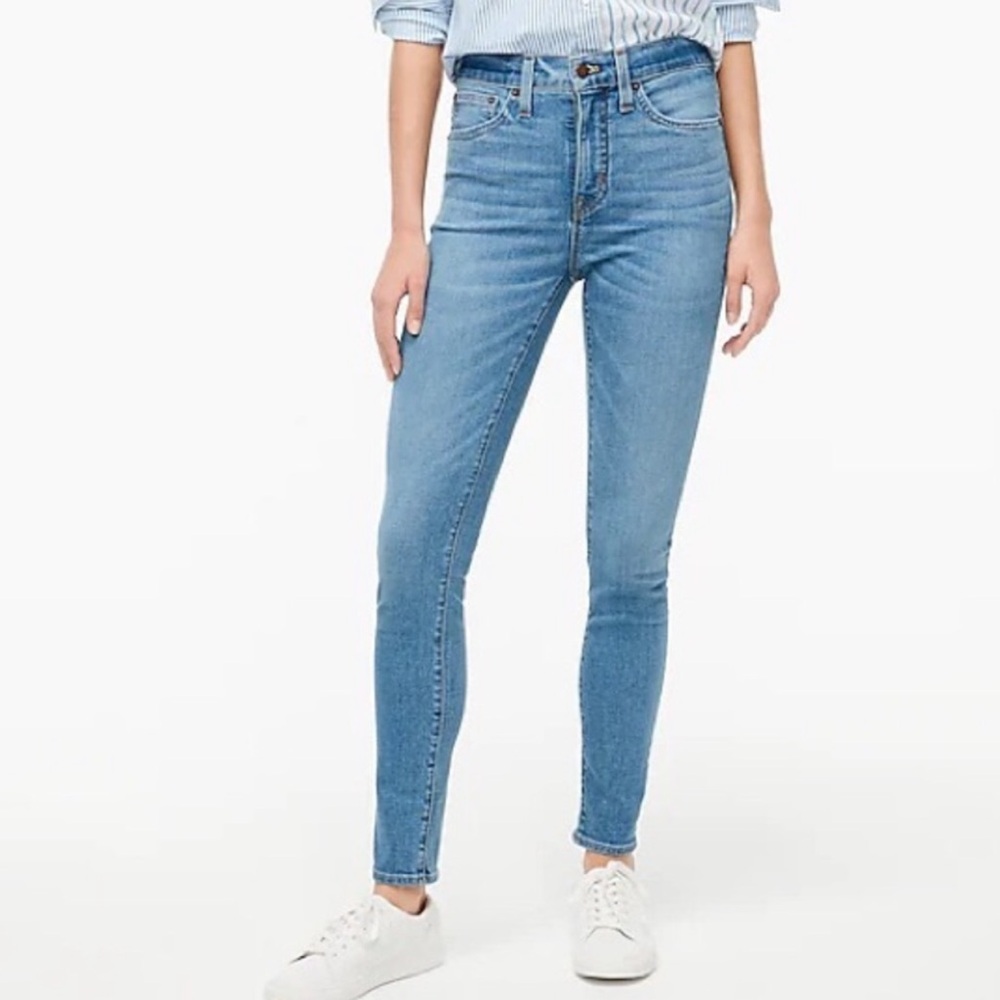 J Crew 10” High Rise  Denim Jeans Size 26